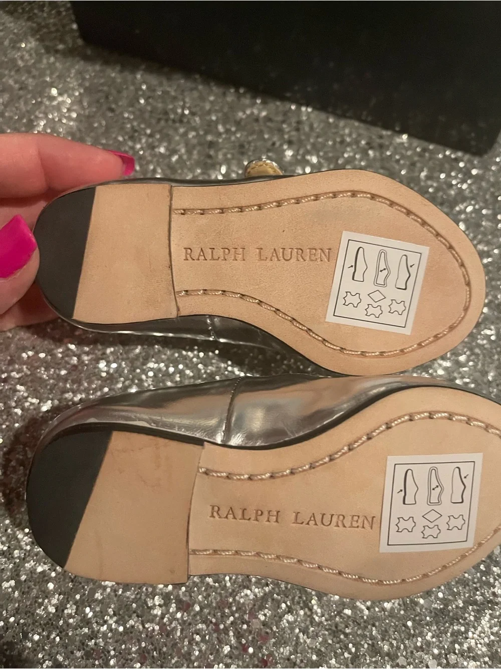 Ralph Lauren toddler shoes new in box